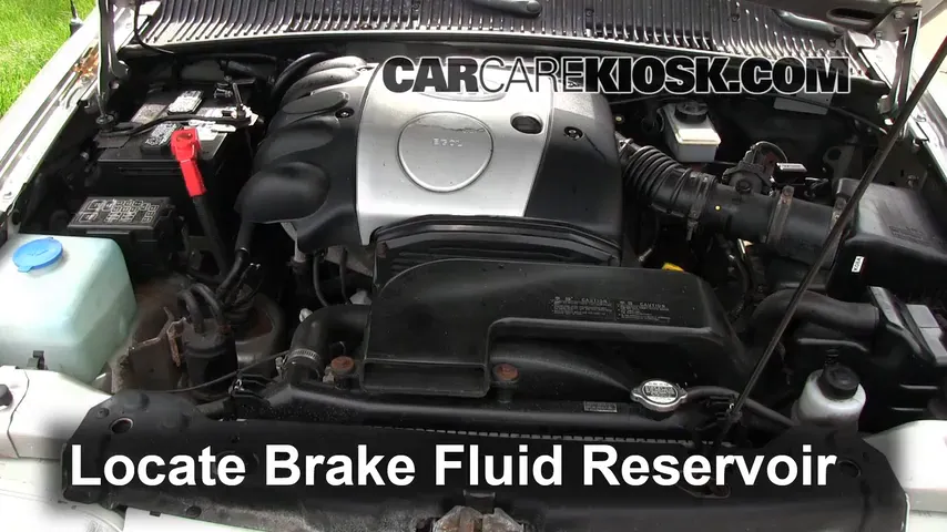 2002 Kia Sportage 2.0L 4 Cyl. Sport Utility (4 Door) Brake Fluid Add Fluid